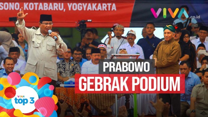 VIVA Top3: Justice for Audrey, Prabowo Gebrak Meja