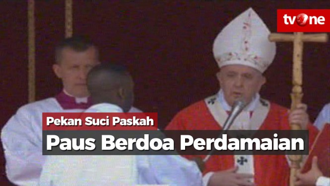 Pekan Suci Paskah, Paus Berdoa untuk Perdamaian di Timteng