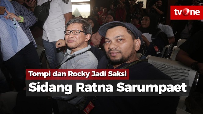 Sidang Ratna Sarumpaet, Tompi dan Rocky Gerung Jadi Saksi!