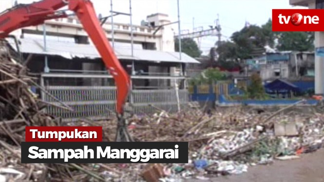 Hujan di Bogor, 2700 Ton Sampah Memenuhi Pintu Manggarai