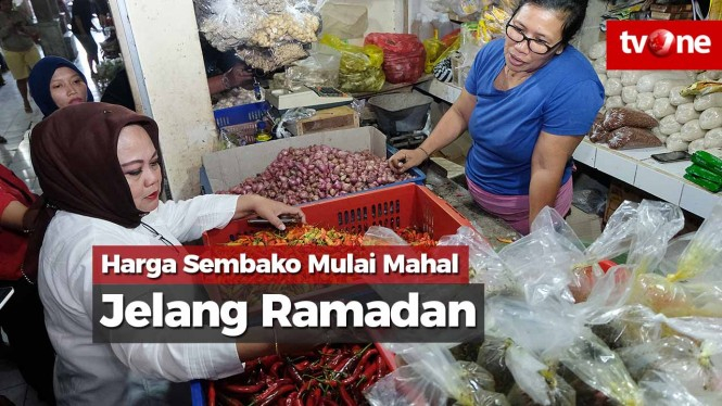 Jelang Ramadan, Harga Sembako Mulai Mahal