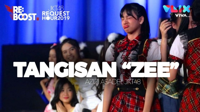VIDEO: Reshuffle Member, Zee JKT48 Nangis Lucu Banget!