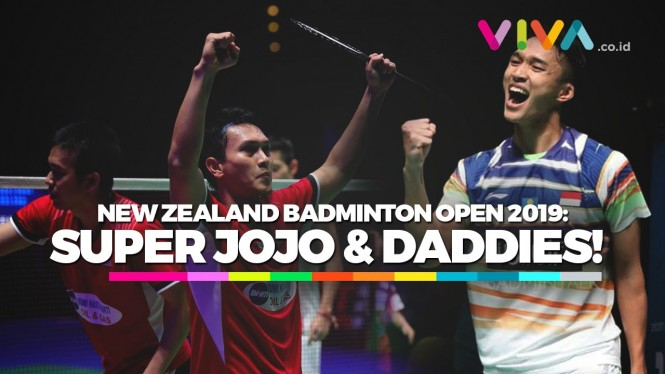 Jojo dan The Daddies Jadi Raja di New Zealand Open 2019