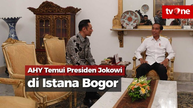 22 Mei, AHY Temui Presiden Jokowi di Istana Bogor