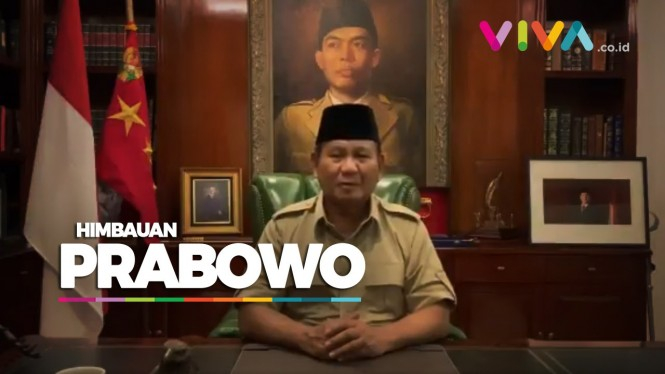 Prabowo Serukan Pendukungnya Untuk Pulang dan Istirahat