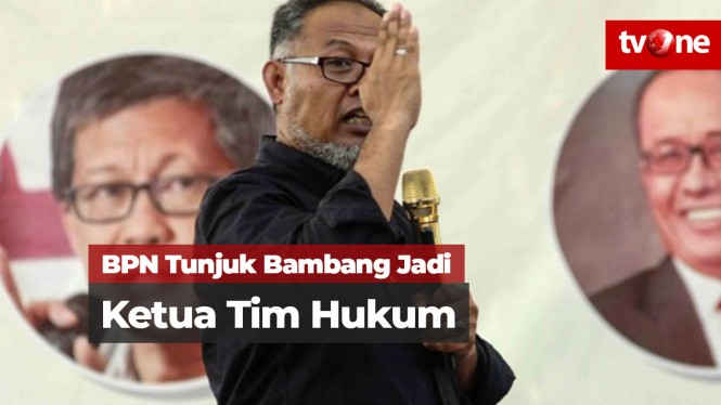 BPN Tunjuk Bambang Widjojanto Jadi Ketua Tim Hukum di MK