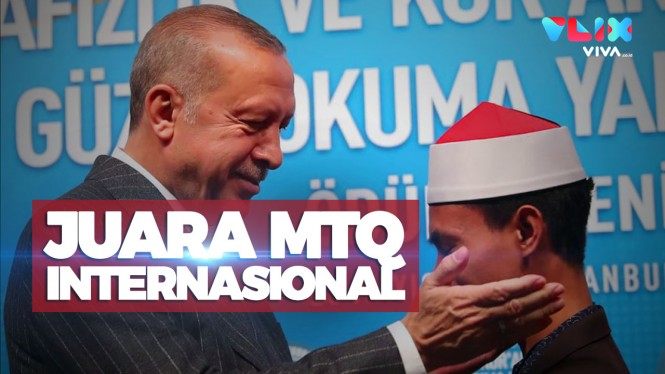 Juara MTQ Internasional, Pemuda NTB Bikin Kagum Erdogan