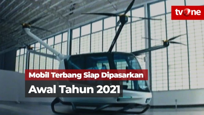 Mobil Terbang Siap Dipasarkan Awal Tahun 2021