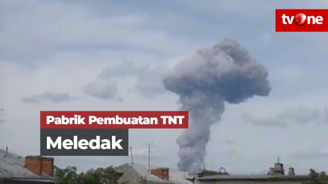 Pabrik Pembuatan TNT Meledak, 79 Orang Terluka