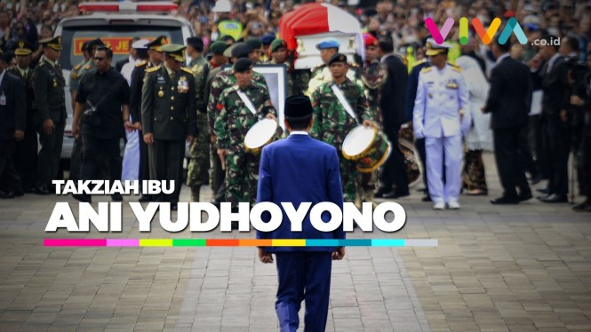 Momen Haru SBY dan AHY Saat Jokowi Takziah Ibu Ani Yudhoyono