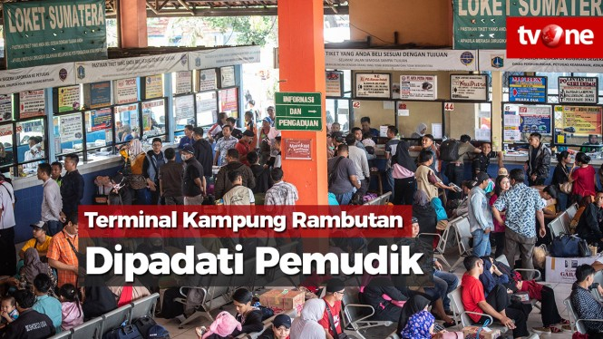 Jumlah Penumpang di Terminal Kampung Rambutan Menurun