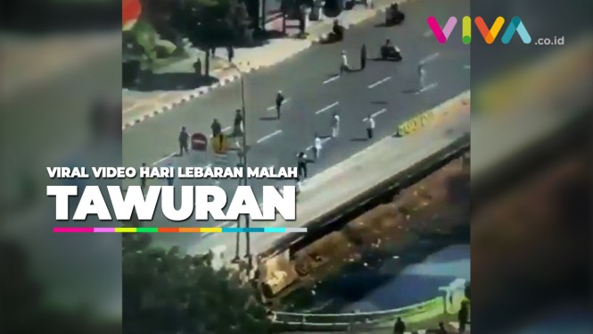 VIDEO: Tawuran di Hari Lebaran Jakarta