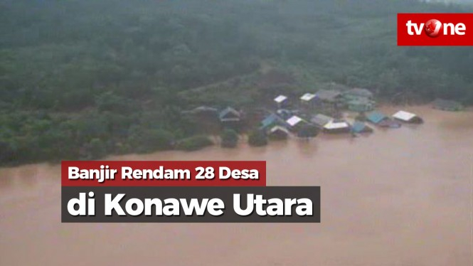 Banjir Rendam 28 Desa di Konawe Utara