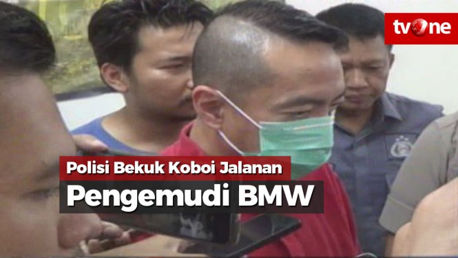 Polisi Bekuk Koboi Jalanan Pengemudi BMW