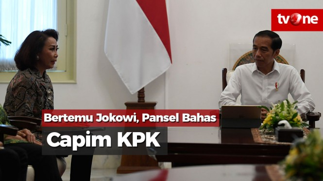 Bertemu Jokowi, Pansel Sampaikan Capim KPK Bebas Radikalisme