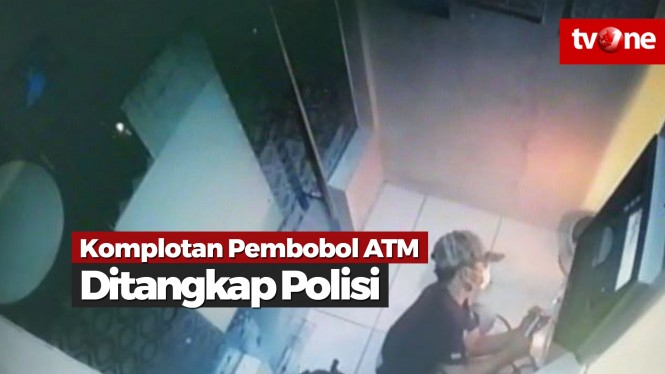 Polisi Tangkap Pelaku Pembobol ATM