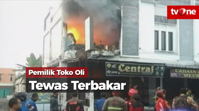 Pemilik Toko Oli di Cianjur Tewas Terbakar