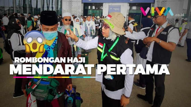 Calon Haji Indonesia Yang Mendarat Pertama Kali di Madinah