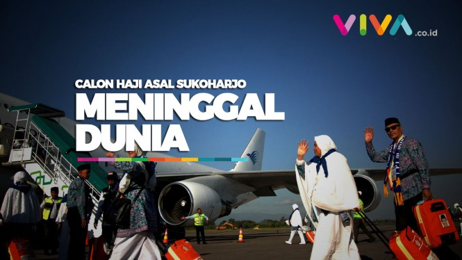 Jemaah Haji Asal Sukoharjo Meninggal Dunia di Pesawat