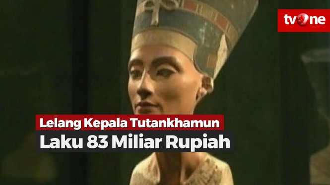 Kepala Tutankhamun Laku 83 Miliar Rupiah