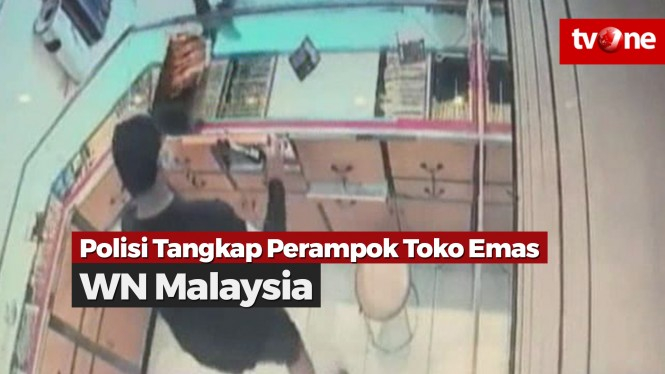 Polisi Tangkap Dua Warga Malaysia Perampok Toko Emas