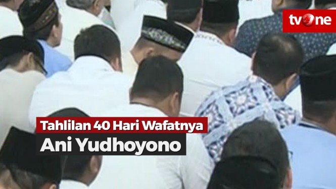 Keluarga SBY Gelar Tahlilan 40 Hari Wafatnya Ani Yudhoyono