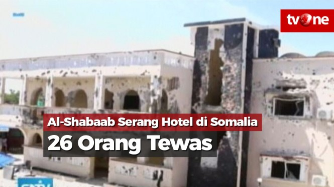 Al-Shabaab Kepung dan Serang Hotel di Somalia, 26 Tewas