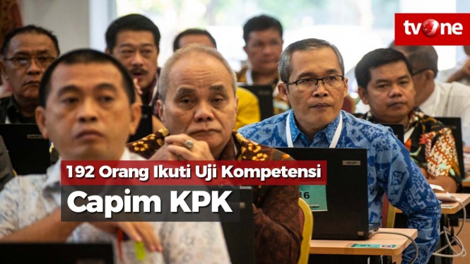 192 Orang Ikuti Dua Rangkaian Tes Uji Kompetensi Capim KPK