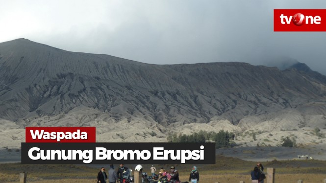 Aktivitas Gunung Bromo Fluktuatif
