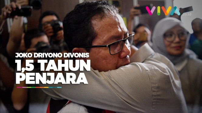 VIDEO: Joko Driyono Divonis 1,5 Tahun Penjara