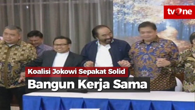 Tanpa PDIP, Koalisi Jokowi Sepakat Solid Bangun Kerja Sama