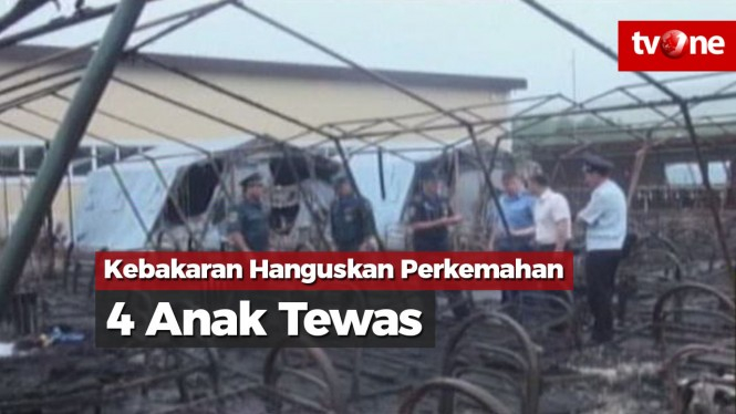 Kebakaran Hanguskan Perkemahan Musim Panas, Empat Anak Tewas