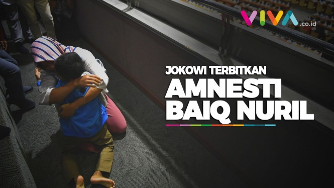 VIDEO: Jokowi Terbitkan Amnesti Baiq Nuril