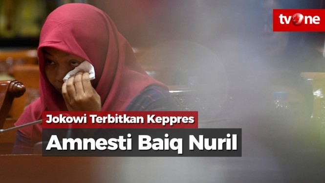 Jokowi Terbitkan Keppres Amnesti Baiq Nuril