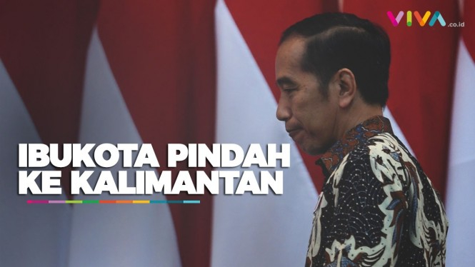 Jokowi Pastikan Ibu Kota Negara Pindah ke Kalimantan