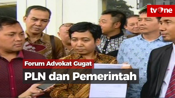 Forum Advokat Muda Indonesia Gugat PLN dan Pemerintah