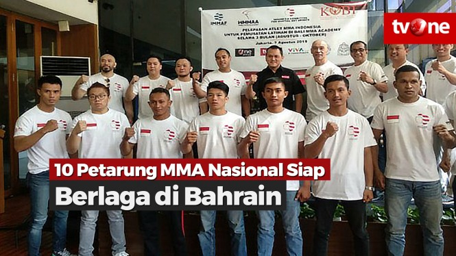 10 Petarung MMA Nasional Siap Berlaga di Bahrain