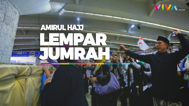 VIDEO: Hikmah Bagi Amirul Hajj Lempar Jumrah di Jamarot