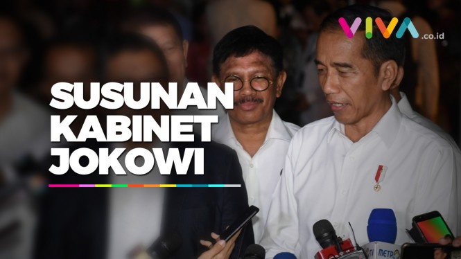 Soal Susunan Kabinet, Ini Kata Presiden Jokowi