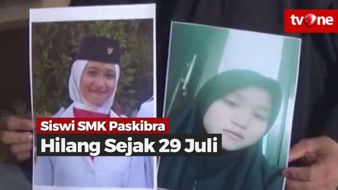 Siswi SMK Anggota Paskibra Hilang Sejak 29 Juli