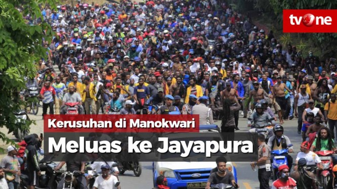 Kerusuhan di Manokwari Meluas ke Jayapura, Aktivitas Lumpuh