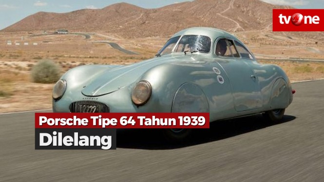 Mobil Porsche Tipe 64 Tahun 1939 Dilelang