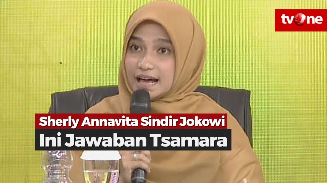 Sherly Annavita Sindir Jokowi di ILC, Ini Jawaban Tsamara