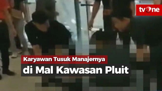 Cekcok Soal PHK, Karyawan Tusuk Manajernya di Mal Pluit