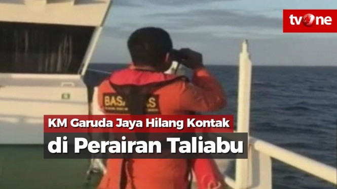 KM Garuda Jaya Hilang Kontak di Perairan Taliabu