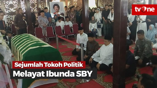 Sejumlah Tokoh Politik Melayat Ibunda SBY di Puri Cikeas