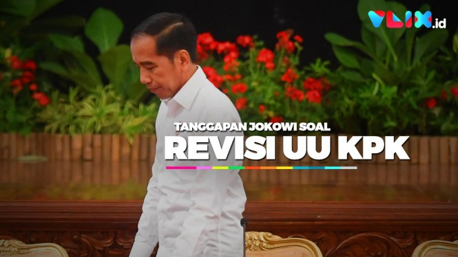Tanggapan Presiden Jokowi Soal Revisi UU KPK