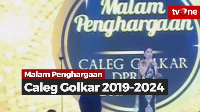 Malam Penganugerahan Caleg Golkar DPR 2019-2024