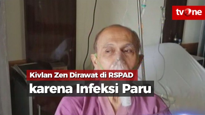 Kivlan Zen Dirawat di RSPAD karena Infeksi Paru