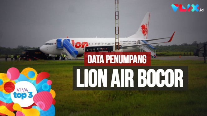 VIVA Top3: Data Penumpang Lion Air Bocor, Menpora Mundur